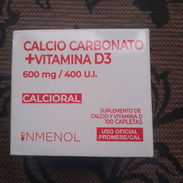 🔹 Calcio Carbonato + Vitamina D3 (60mg) - Img 55727556