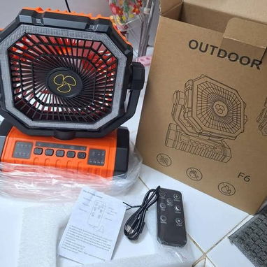 Ventilador recargable F6 - Img 122070887