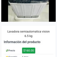 🚧 Lavadora semiautomatica Marca Vision 6.5 kg 🚧 - Img 55376822