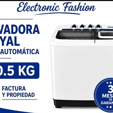 Lavadora semi automática ROYAL 7 kg 10.5 kg 13kg - Img 126619249
