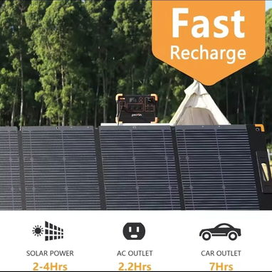 🔋 PECRON E600LFP 1200W/ 614Wh/ 2000W Picos – Energía Portátil con Batería LiFePO4 ⚡ - 3/6