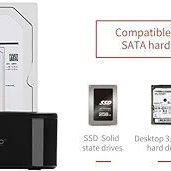 Dock ORICO USB 3.0 Doble Bahía | 14.2 x 11 x 5.7 cm; 90 Gramos | Con garantía | videojuegoshabana.com - Img 122902944