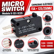 Microinterruptores para reparación de equipos electrónicos - Img 57454352