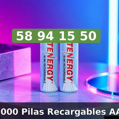 Pilas Recargables AAA - 2/3