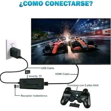 Consola game stick m8 mas de.22mil juegos diferentes - Img 112230086