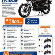 Motos de GASOLINA/ COMBUSTIÓN económicas - Img 56256737