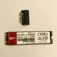 Sólido M2 2280 Sata III, 1 TB marca SP con adaptador - Img 55864158