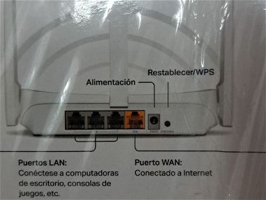 Vendo ruter prácticamente nuevo no tiene el mes todavía tiene puerto wuan - Img main-image-45628735