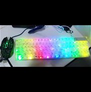 Combo de mouse y teclado gamer RGB de alta calidad.teclado con funciones inteligente y configuración del RGB,mouse de 6 - Img 45874437