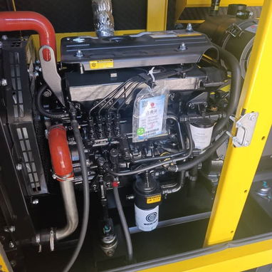 Grupo electrógeno trifásico, generador eléctrico trifásico, planta eléctrica trifásica de diesel de 25 kW - 2/5