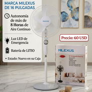 📦💡Ventilador Recargable Milexus* - Img 55214374