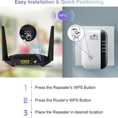 repetidor wifi, extensor de señal, amplificador de wifi - 2/2