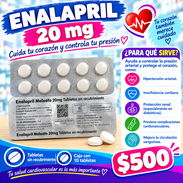 Enalapril 20 mg (10 tab)-$500 H.E - Img 57901067