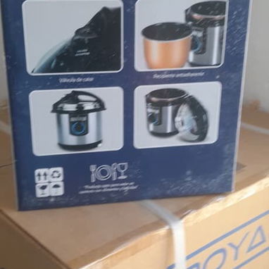 Olla Reina EKO 6L Olla Antiadherente Interna, Olla Reina EKO 6L Taza Medidora y Espumadera VPT#-0514 - Img 122773115