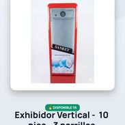 Exhibidor Vertical - 10 pies - 3 parrillas* - Img 55805678