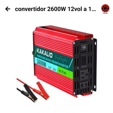 Convertidor onda pura 12v 110V - 2/2