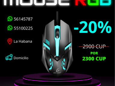 Mouse RGB (Cableado) - Img main-image