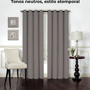 Cortinas Tapa Sol o Blackout - 1.37m x 2.28m - Img 54403023