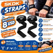 STRAPS CORREAS DE LEVANTAMIENTO SKDK®️ (PAR) - Img 58148654