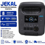 ESTACIÓN MARCA JEKAL DE 3000WATTS PICO 5000W A 1500 USD - Img 56886449