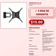 SOPORTE DE TV 14"-55" . - Img 57882388