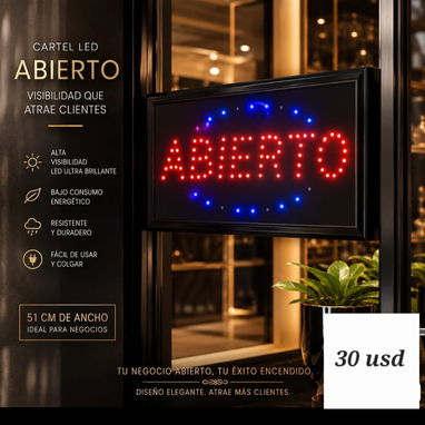 Carteles led para sus negocios - 2/4