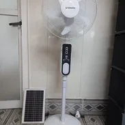 💯 SUPER OPCION  💯 VENTILADOR RECARGABLE STAVEN CON PANEL SOLAR Y BOMBILLO. MENSAJERÍA CON FACTURA. TLF 54833699 - Img 55311998