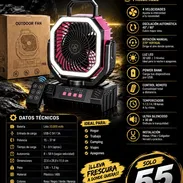 Ventilador recargable F6S - Img 57792981