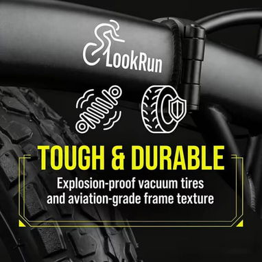 🚲 Bicicleta Eléctrica Plegable LockRun 400W – Ruedas de 14" Nueva - 2/5