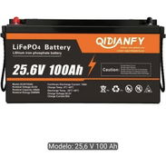 Batería Qidianfy 25v 100 ah (HBR) - Img 58017393