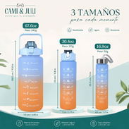 🛍️ conjunto de 3 botella de agua o pomos  💵 Precio: $15 USD (dólares) 📲 56740324 - Img 56799932
