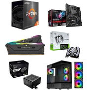 0km PC AM4 5 5500 🤩RTX 5060 8GB -Gigabyte B550 Gaming X V2 -32GB -750W -CHASIS🆕 0km - Img 55779877