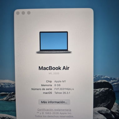 MacBook Air M1 (2020) en excelente estado - Img 118739302