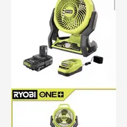 Ventilador recargable marca RYOBI Original!!! Nuevo en su caja!!! LO MEJOR DE LO MEJOR!!!! - Img 58128716