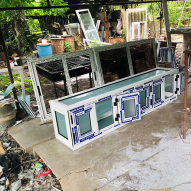 Realizamos todo tipo de diseños modernos en carpintería de aluminio 🪟 y cristal 🔮montaje y transportacion free - Img 118830638