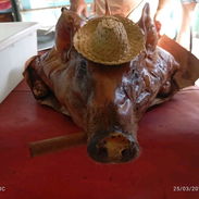 🐖 Cerdo entero de 70 libras para 35 personas con su comida criolla - Img 57143826