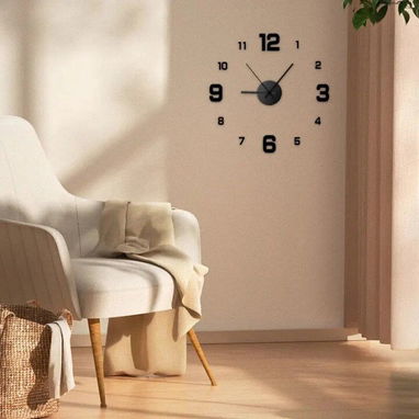 Reloj de pared creativo sin marco DIY | videojuegoshabana.com - Img 122603602