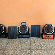 Ventilador Recargable con panel solar - Img 55322030