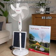 Ventilador Recargable con panel 16" ELFO(Leli) - Img 57150160