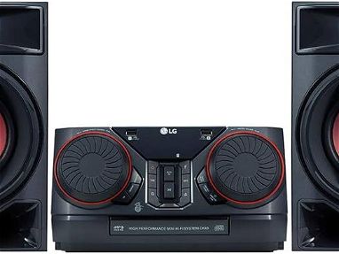 Equipo de Música LG XBOOM 300W Hi-Fi, Bluetooth, Entrada Aux, nuevo sellado en su caja!!!! - Img main-image-45641569