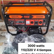 Planta eléctrica 3000 watts Saco 110 y 220 Nueva - Img 50891295