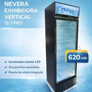 EXHIBIDORA DE 13.7 // NEVERA EXHIBIDORA VERTICAL 13.7 PIES - Img 54925991