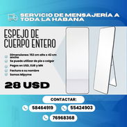 ESPEJO CON MARCO NEGRO - Img 57895462
