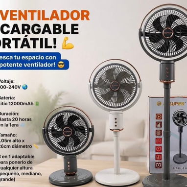Ventiladores Recargables Variados ‎ - 2/3