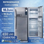 Vendo refrigerador Marca Chiq. Grande! - Img 56534805