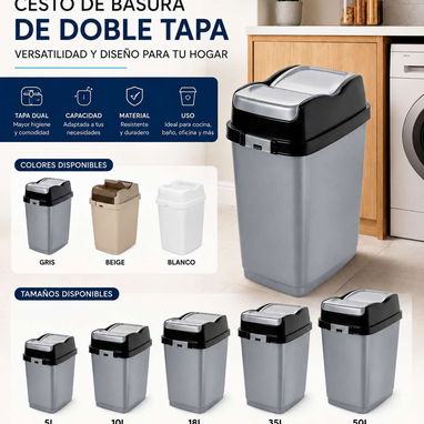 Cestos de basura de diversos tamaños (dh) - 2/3