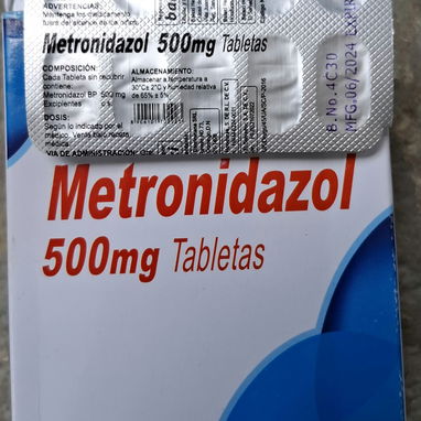 ©️- Metronidazol 500mg, 1 Tira de 10 Tableta -©️ - Img 102315640