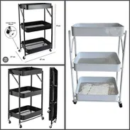 Estante organizador metálico flexible alta calidad de 3 niveles G2) - Img 53826620