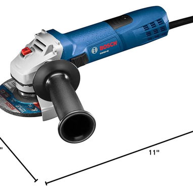 Pulidora BOSCH GWS8-45 / Esmeriladora angular 4-1/2' 900W (110V/60Hz) 11000RPM + DISCO DE DESBASTE, NUEVA EN CAJA. - Img 113294813
