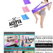 Juegos de ligas. Bandas elásticas de tela. Rodillo abdominal - Img 44953176